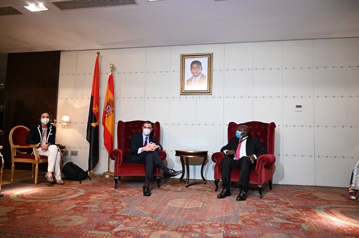 Chefes de governo de Espanha e Angola reúnem-se em Luanda
