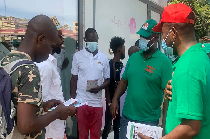 Parlamentares da UNITA 'vasculham' Luanda até dia 30