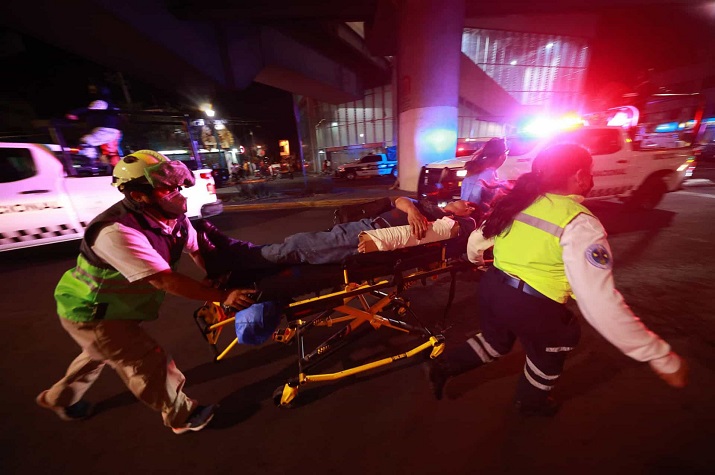 Pelo menos 20 mortos e dezenas de feridos em acidente de metro no México