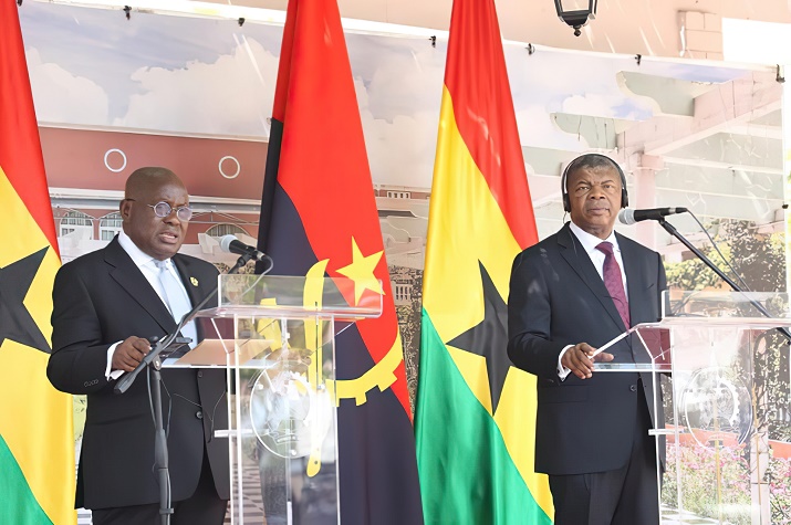 João Lourenço no Ghana para reforço da cooperação