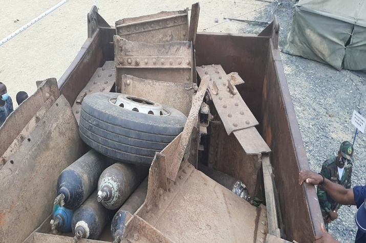 Vandalização de bens públicos: Detidos cinco cidadãos com mais de 20 toneladas de material ferroso no Cuanza Norte