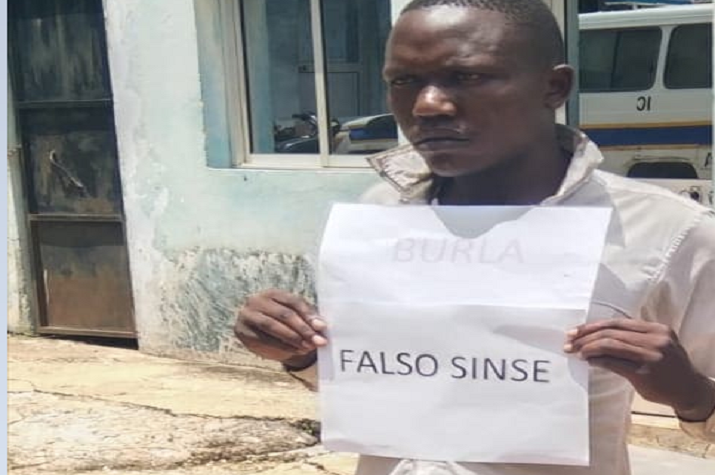 Falso funcionário do SINSE detido pelo SIC
