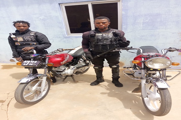Falsos efectivos da Brigada Moto da Polícia Nacional detidos na Humpata