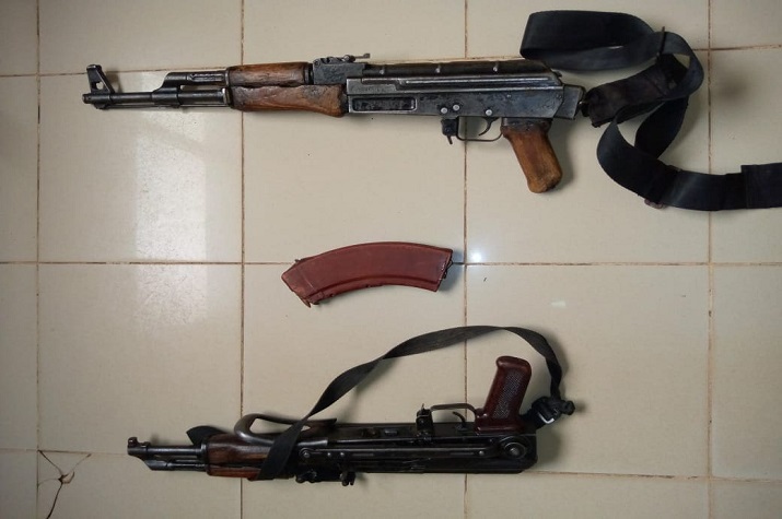 Detidos marginais que assaltavam seguranças para se apossarem das suas armas   