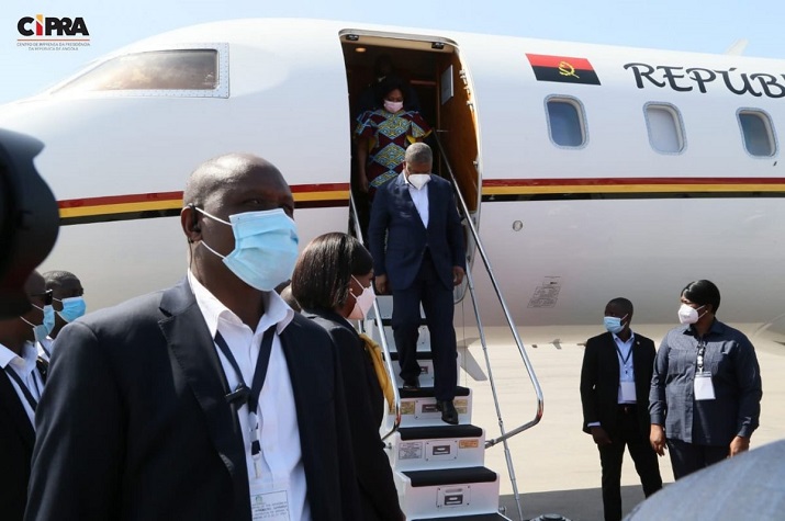 Presidente da República em Cabinda para visita de trabalho de três dias