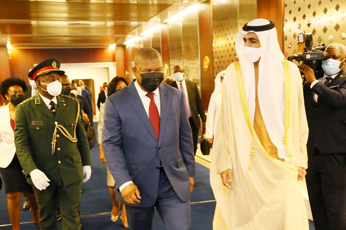 João Lourenço em Abu Dhabi para visita de dois dias