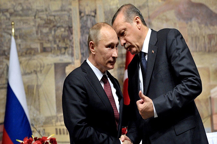 Erdogan discute com Putin operação militar no norte da Síria