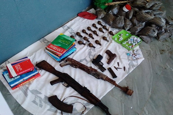 Bié: Polícia apreende 15 granadas e detém marginal que vendia AKM ao preço de 1 milhão de Kwanzas