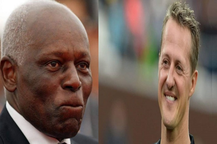 O que José Eduardo dos Santos e Michael Schumacher têm em comum?