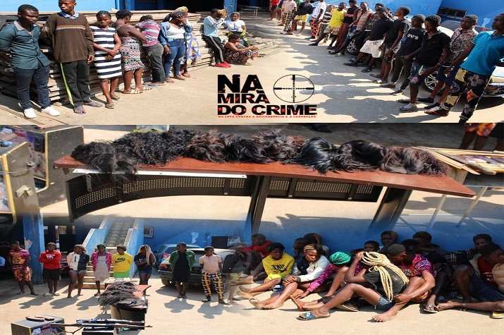Turma das perucas: "Os B da Bomba" e os "Se Decide" desmantelados por operacionais do SIC-Uíge