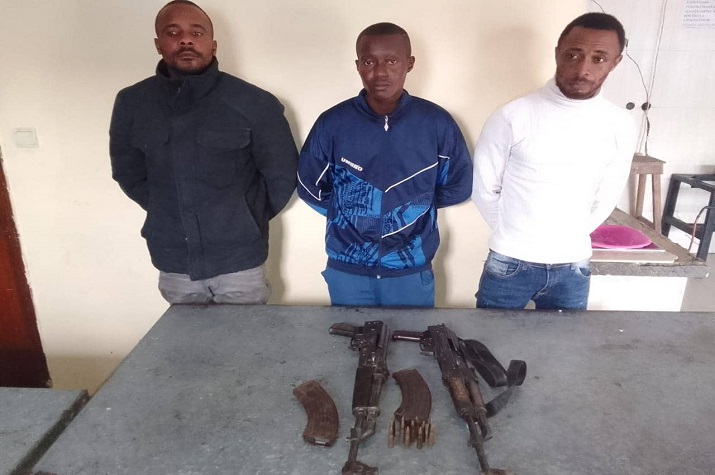 Brigada Anti-Crime do Kilamba Kiaxi desmantela grupo que se dedicava a venda de armas de fogo
