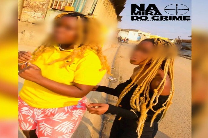 Duas adolescentes acusadas de participarem de furto de 300 mil Kwanzas