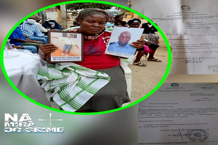 Mãos invisíveis na PGR condicionam andamento do processo do Oficial da Polícia e da filha assassinados a tiros no Zango