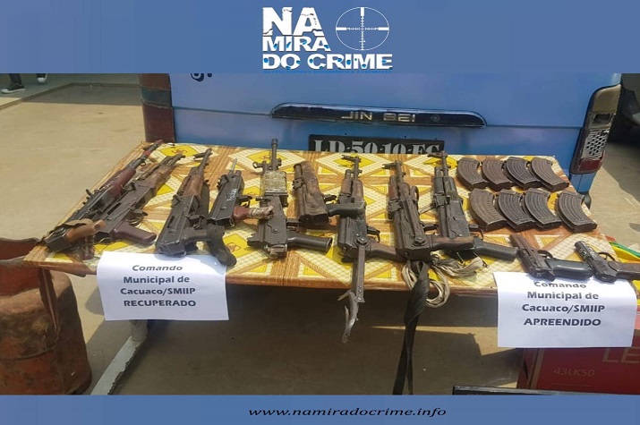 Operação em Cacuaco - Polícia faz ‘razia’ no bairro Belo Monte e captura 8 altamente perigosos  