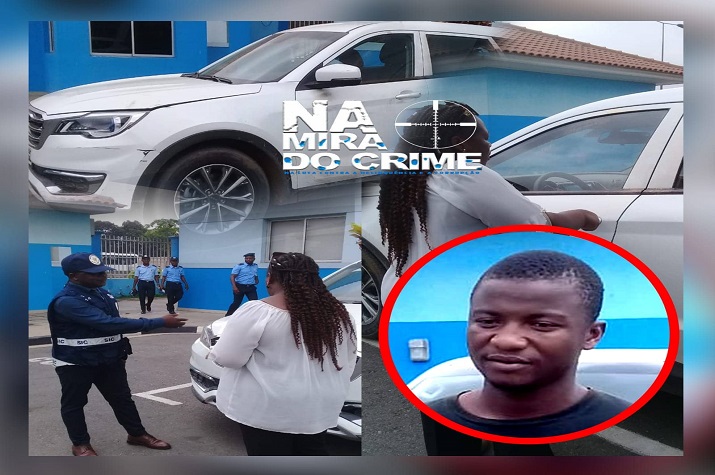 SIC-Luanda recupera viatura roubada durante sequestro em Viana, Marginal detido diz que é a primeira vez que participa de um assalto