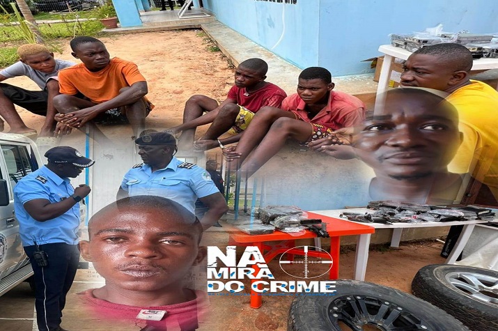 Cidadão nigeriano detido pelas forças policiais de Belas com mais de cem placas electrónicas furtadas  