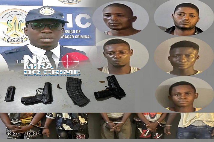 SIC-Cabinda desmantela grupo de bandidos e captura marginal da RDC altamente perigoso