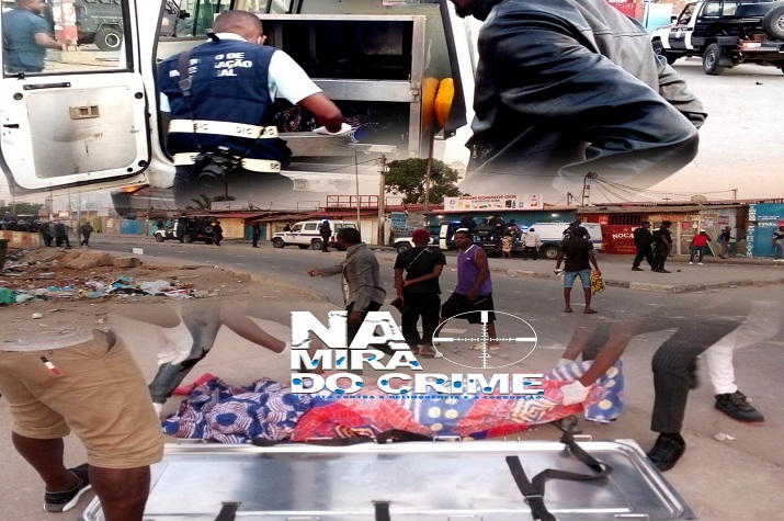 LUANDA: Agente da Polícia dispara mortalmente contra cabeça de uma zungueira na Teixeira