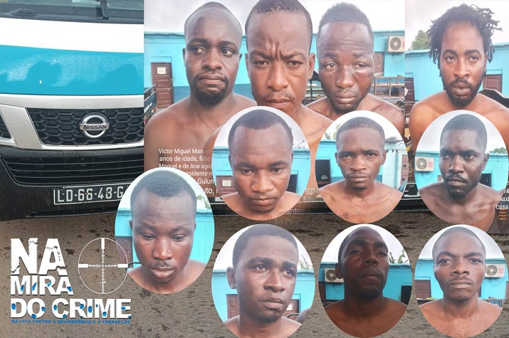 Saídos de vários pontos do país: DIIP desmantela quadrilha organizada que tentava assalto com armas de guerra em Caxito