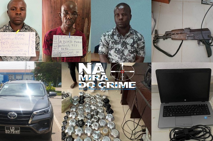 Toyota Fortuner roubada “descobre” maior grupo de assaltantes de viaturas de Luanda