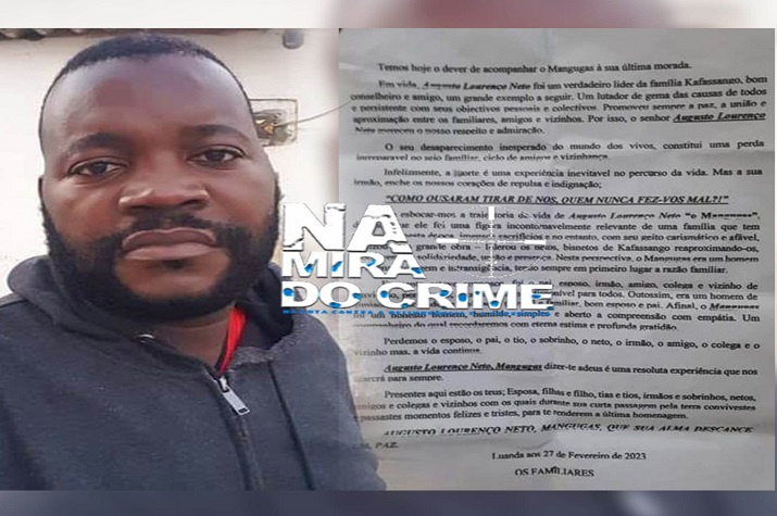 Crime em Luanda: Marginais matam cidadão e violam mulher grávida no Ngola Kiluanje