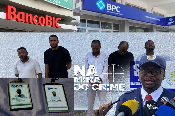 Já tinham levado 89 Milhões de Kwanzas e centenas de dólares: Funcionários do BPC e BIC apanhados em furto milionário numa conta particular