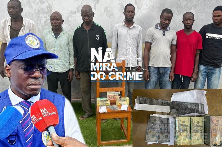 SIC-Cabinda desmantela grupo de malfeitores envolvidos em crime de lavagem e falsificação de moeda