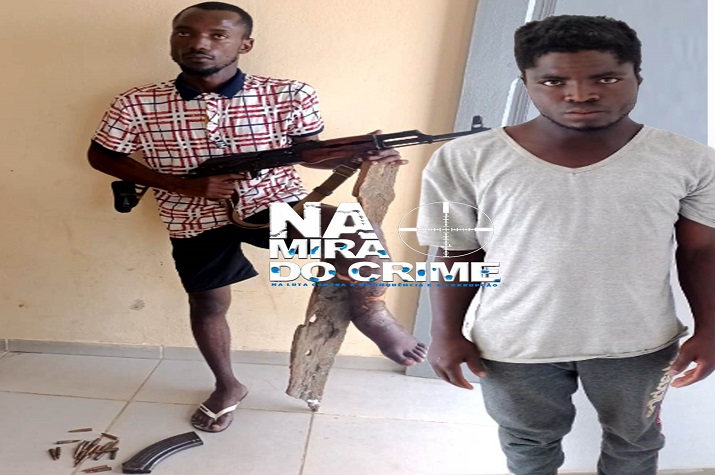 Capturados por crimes de agressão sexual e posse ilegal de arma de fogo