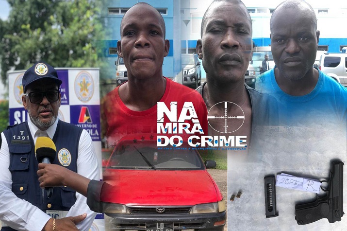 Altamente perigosos: SIC-Luanda captura bandidos envolvidos em homicídios e roubo de viaturas
