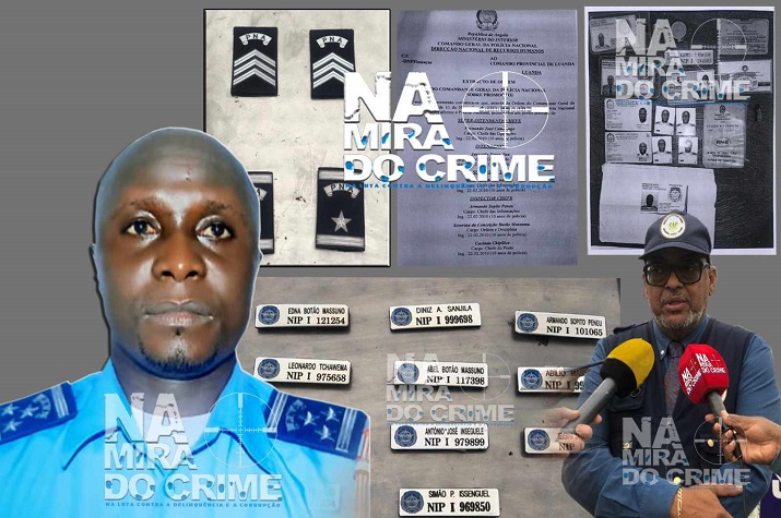 Simples abordagem termina com disfarce do falso Superintendente-chefe que cobrava Akz 2 milhões para enquadramento na Polícia