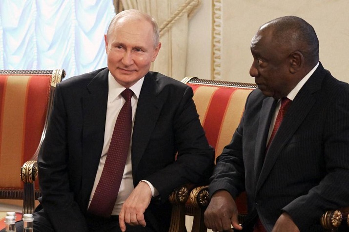 Acabaram as dúvidas sobre a eventual detenção de Putin: Presidente russo não vai à África do Sul
