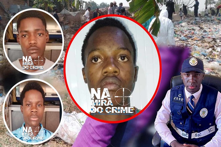 Por causa de funge com ovo e chouriço: Jovem de 19 anos mata amigo à facada e esquarteja o corpo com catana e lâmina