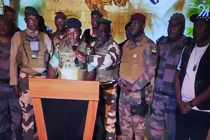 Militares anunciam golpe de Estado no Gabão após eleições gerais