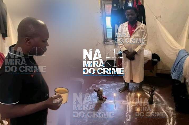 Curandeiro: Chefe do DIIP-Cacuso apanhado a fazer magia dentro do Comando Municipal
