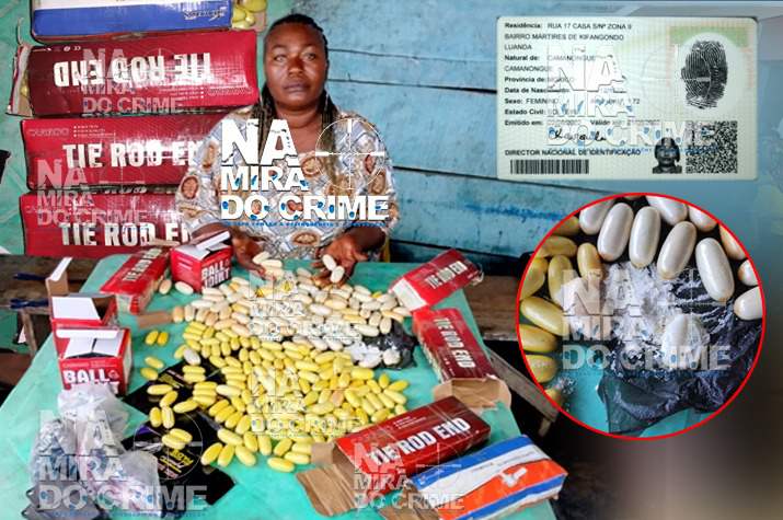 SIC intercepta mais de 4Kg de Cocaína em Massabi, destino era Luanda
