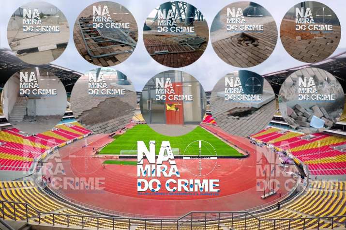 Foram torrados 22 milhões de dólares- Estádio 11 de Novembro com níveis elevados de degradação