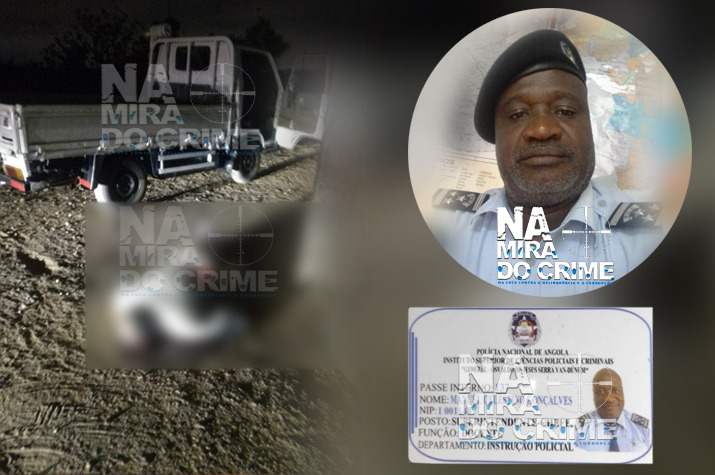 LUANDA: Oficial Superior da Polícia assassinado por marginais com tiro na cabeça