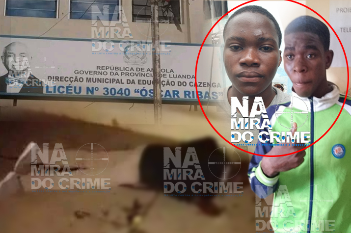 Polícia no Cazenga captura supostos marginais envolvidos na morte do segurança da Escola Óscar Ribas
