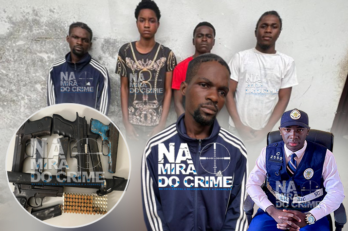 Capturado em Malanje marginal que assassinou três pessoas durante assaltos e luta de gangue