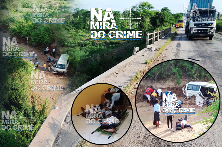 Há vários feridos: Viatura do MININT cai na ponte do Sangano e mata superintendente-chefe do SME