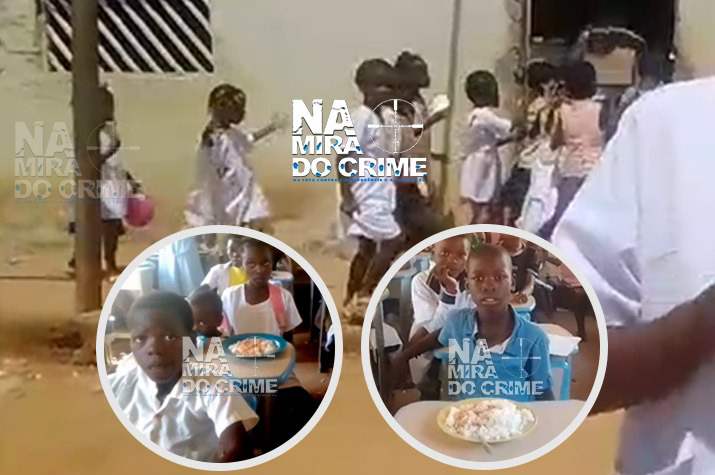Filantropia - Empresa Seven Tree beneficia mais de 400 alunos com merenda escolar em Cacuaco