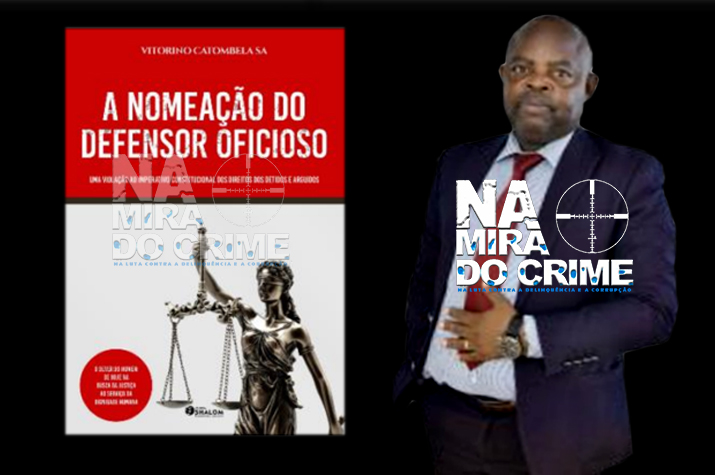 Jurista Victorino Catumbela Sá lança livro sobre violação dos direitos dos detidos e arguidos