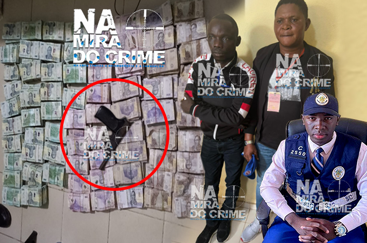 Saía de Luanda para Lunda-Norte: SIC detém em Malanje cidadão em posse de 50 milhões de kwanzas