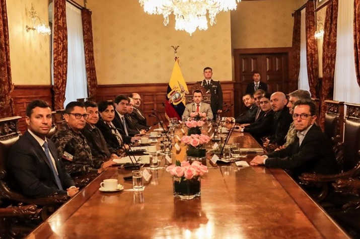 Crime organizado lançou o terror no país: Presidente do Equador decreta estado de "conflito armado interno"