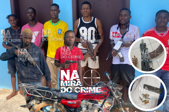DIIP ‘varre’ Luanda e Bengo e detém altamente perigosos envolvidos em roubos com recurso a arma de fogo e agressão sexual
