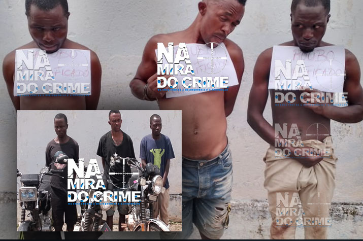 DIIP-Huíla captura em Benguela bandidos que roubaram mais de 10 milhões e mataram segurança nas bombas Girassol de Caluquembe