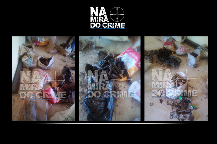 Polícia apreende mais de 500 fixadores da linha férrea na Comissão do Cazenga