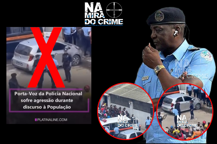 Nestor Goubel: Polícia desmente agressão contra o Porta-voz da Polícia em Luanda