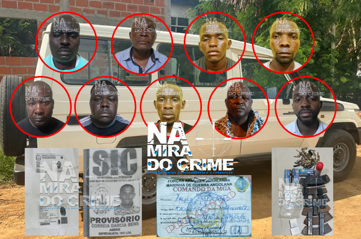 Tidos como marginais - SIC desmantela núcleo de informantes do DIIP/Cazenga em posse de armas de fogo