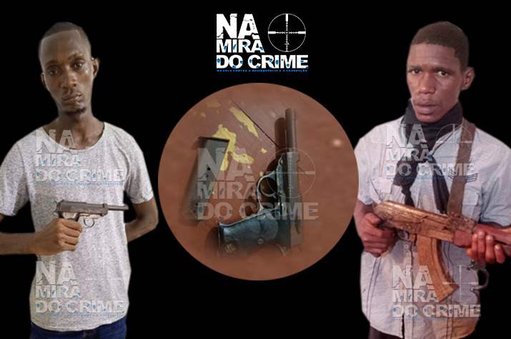 Polícia recupera três armas de fogo e ‘varre’ dois criminosos das ruas do Sumbe e Libolo